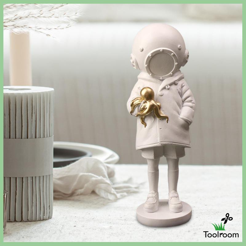 Mô Hình Tượng Người Điêu Khắc Để Bàn Trang Trí