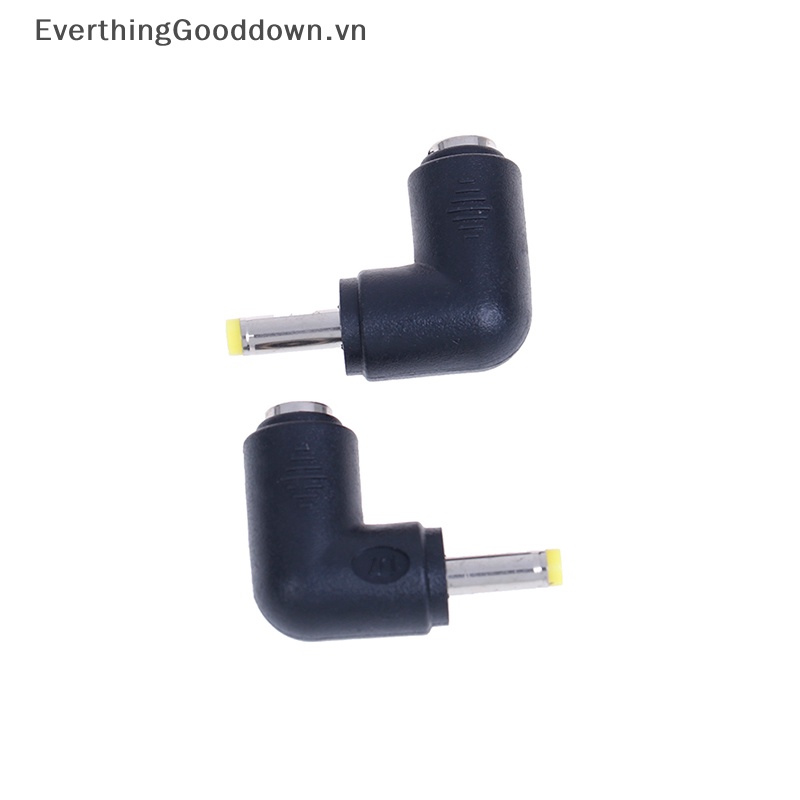 Set 2 Đầu Nối Chuyển Đổi Nguồn Điện DC 5.5X2.1mm female Sang 5.5X2.5mm male vn