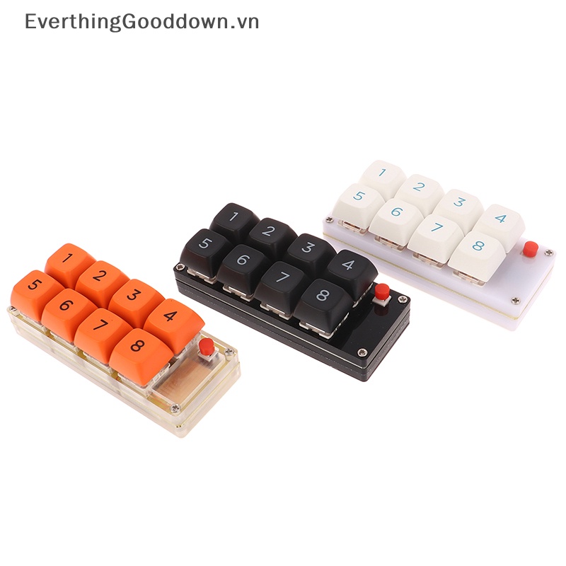 Combo 1 Bàn Phím Số 8 Nút Bấm Dùng Chơi Game Mini