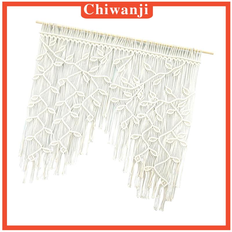 Dây Treo Trang Trí Nhà Cửa Hình Chiếc Lá Phối Tua Rua Độc Đáo