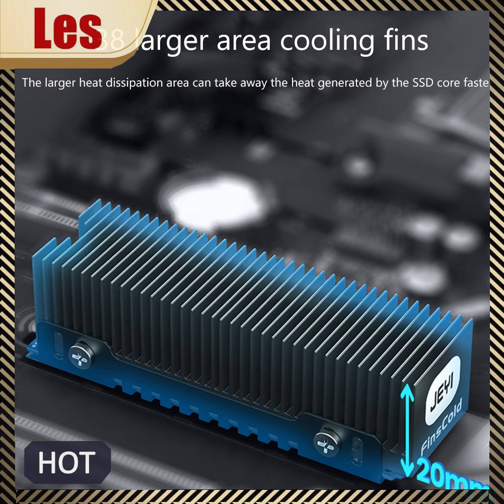 Đế Tản Nhiệt Ổ Cứng M.2 NVME NGFF SSD 237W / mk