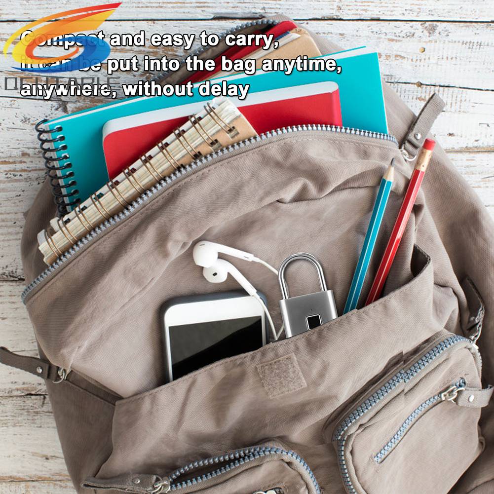 Ổ Khóa Vân Tay Thông Minh O10 0.5sec Chống Trộm Không Thấm Nước