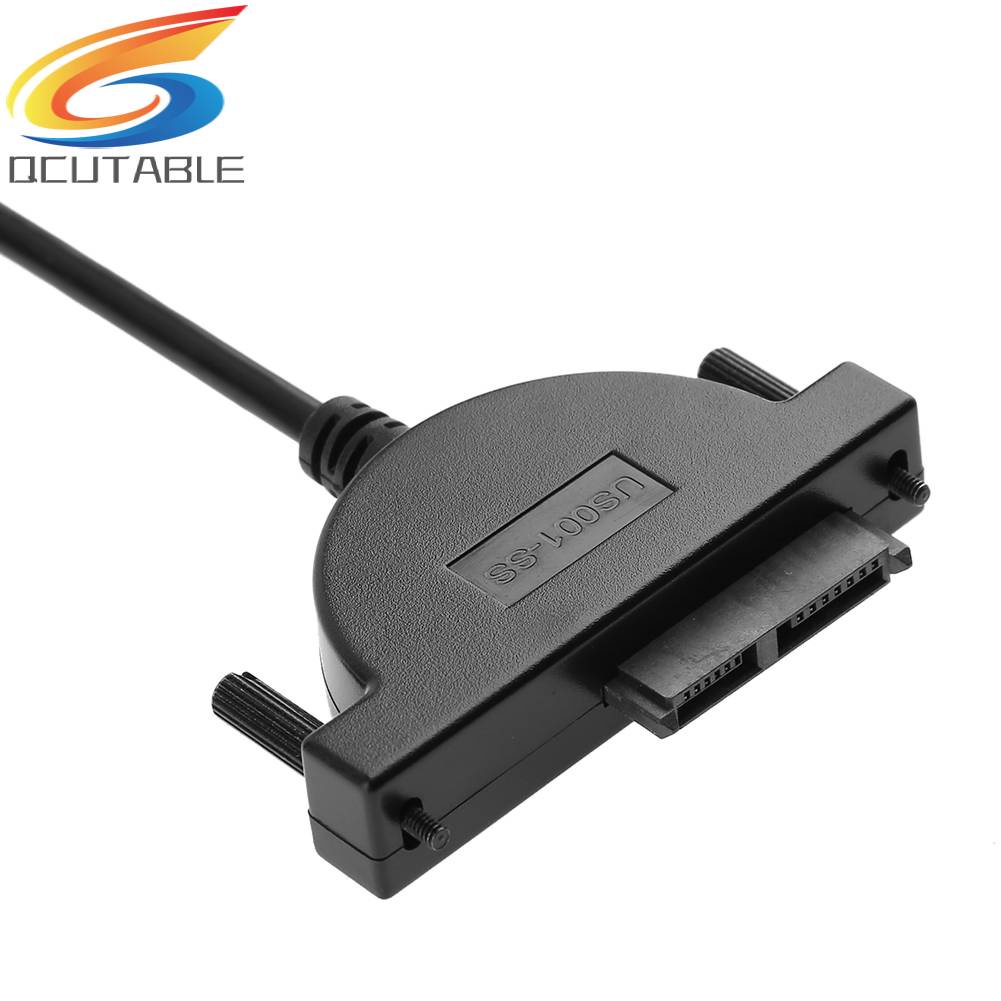 Cáp ChuyểN USB 2.0 Sang Mini SATA 7 + 6 13Pin Cho Laptop CD / DVD ROM