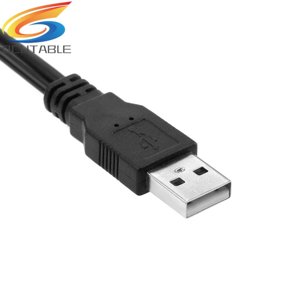 Cáp ChuyểN USB 2.0 SATA 7 + 15Pin Cho Ổ CứNg HDD Laptop 2.5inch