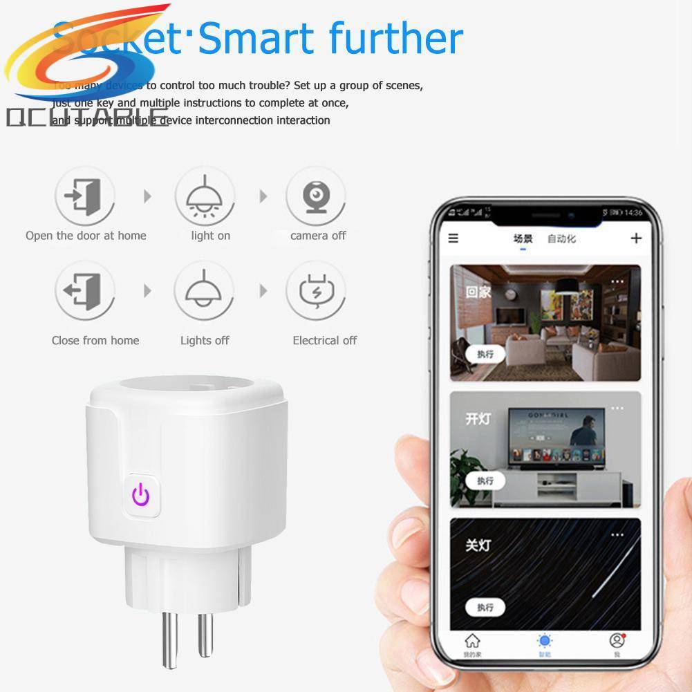 Ổ Cắm Điện Thông Minh LSPA9 EU Kết Nối WiFi Điều Khiển Bằng Giọng Nói