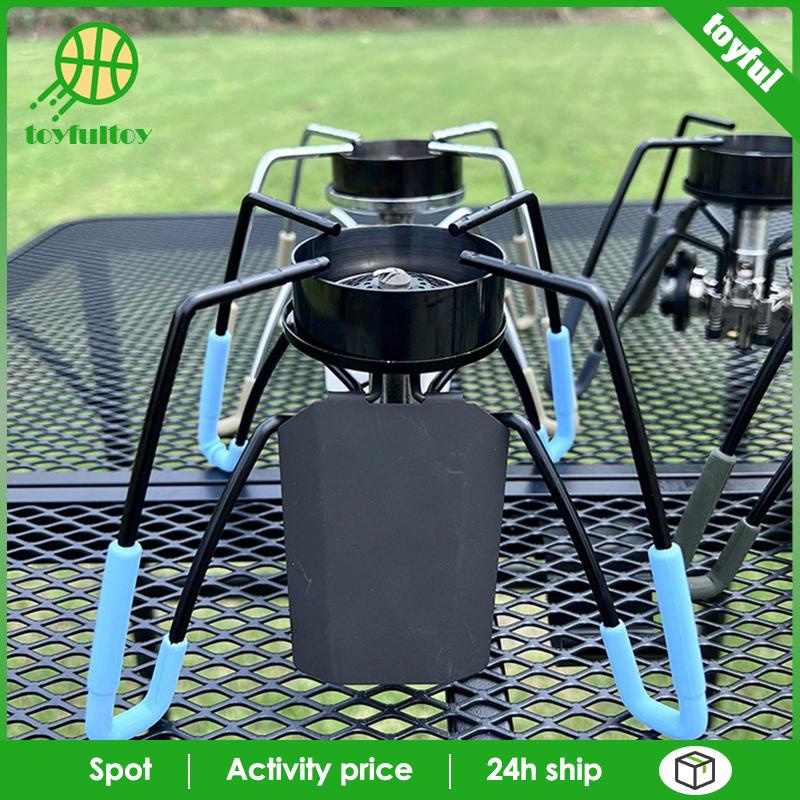 Giá Đỡ Tròn Bằng Thép Không Gỉ Chắn Gió Cho Cắm Trại