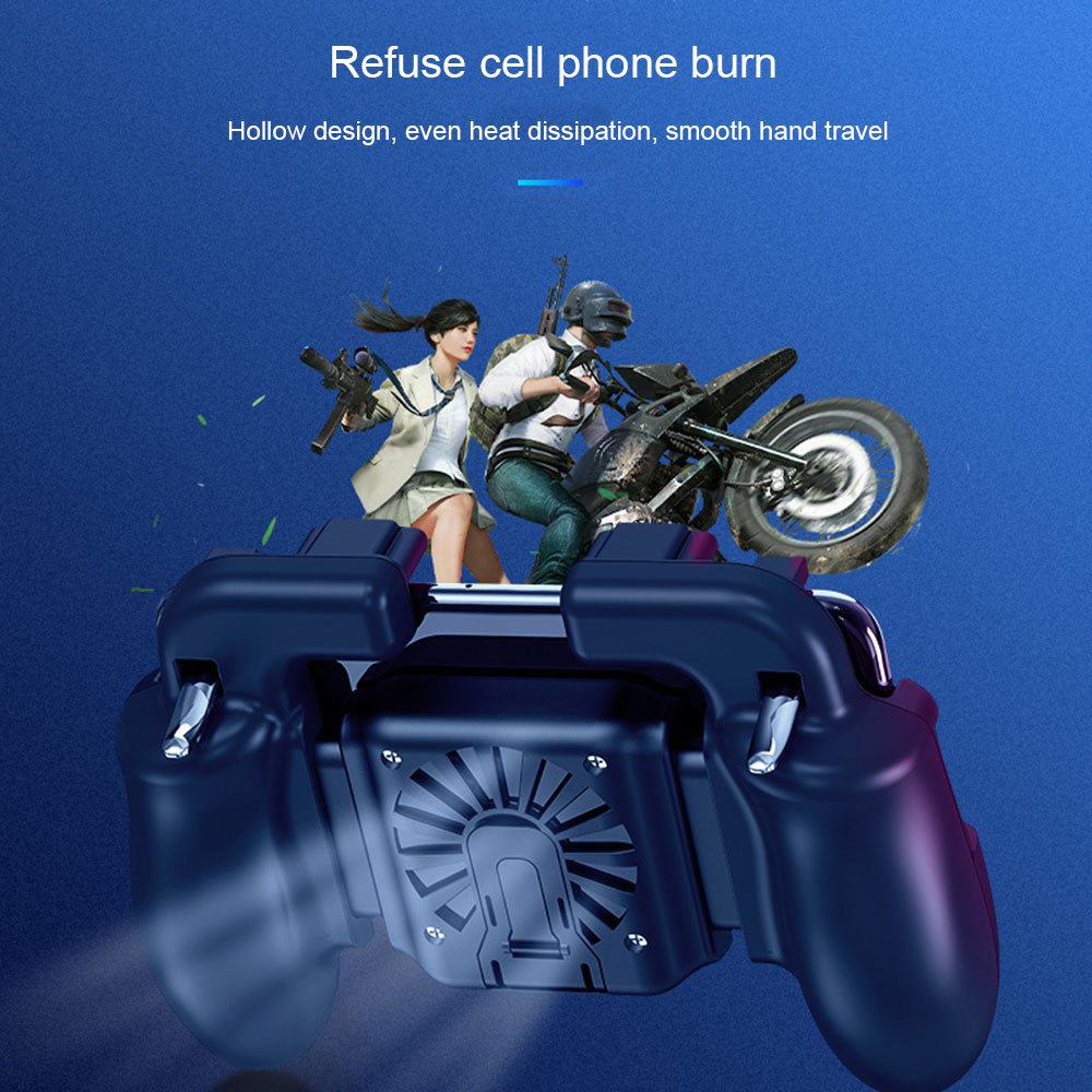 Tay Cầm Chơi Game PUBG H5 Tiện Lợi Dành Cho Điện Thoại Android IOS