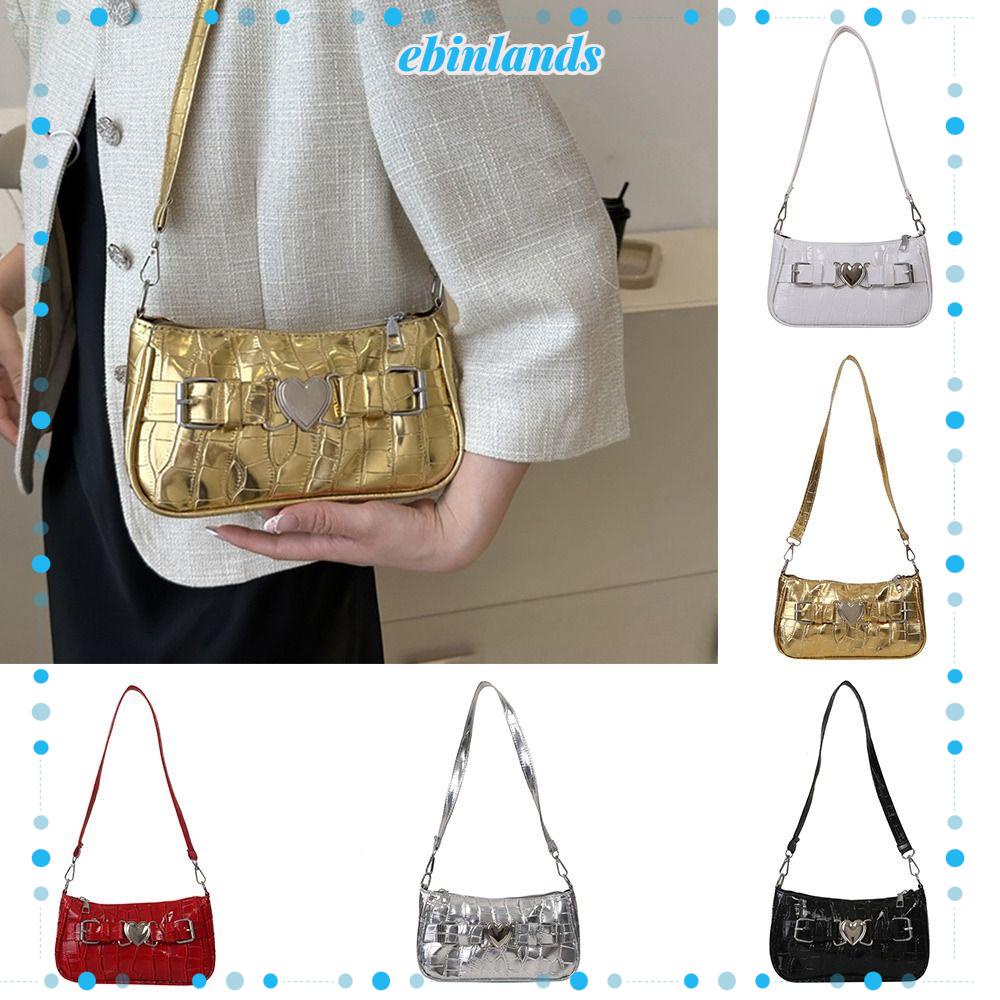 EBINLANDS Túi Đeo Vai Hình Vuông Cỡ Nhỏ Phong Cách Retro Thời Trang Cho Nữ