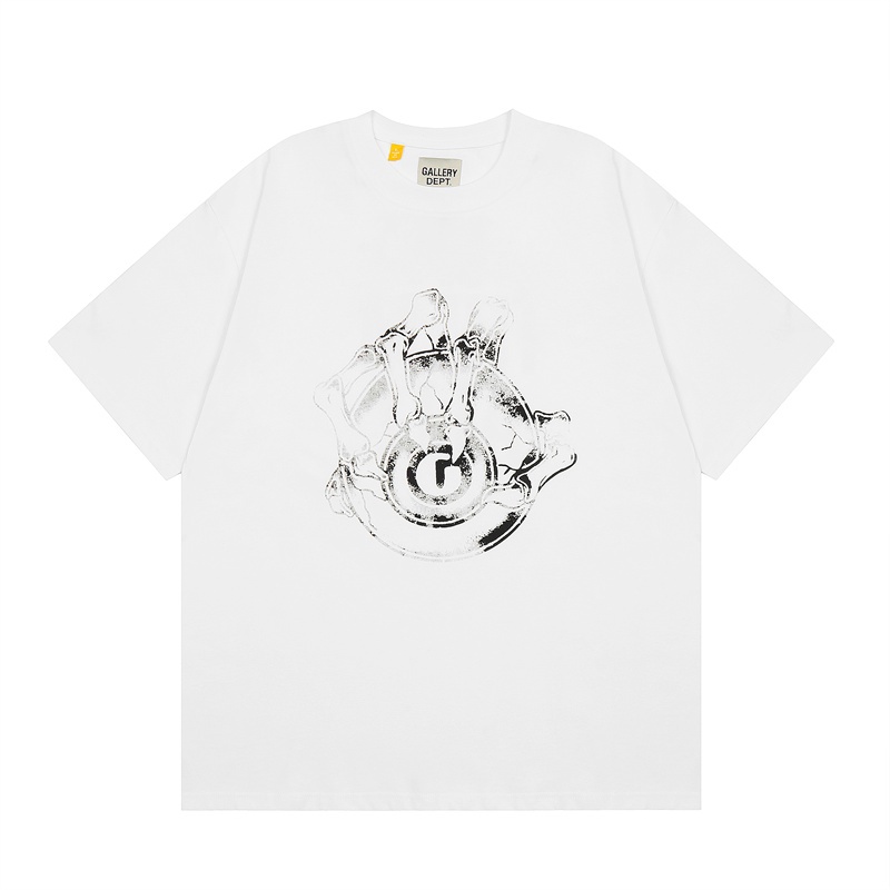 Tee GALLERY DEPT. Áo Thun Ngắn Tay In Họa Tiết Thời Trang Chất Lượng Cao