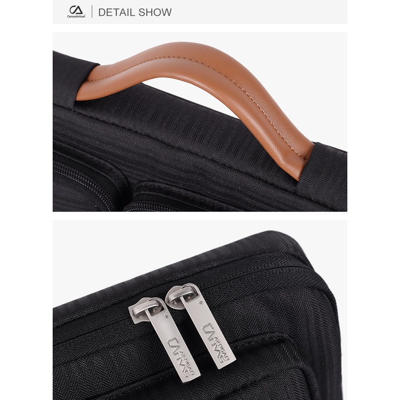 CanvasArtisan Túi Đựng Laptop Chống Sốc Chống Nước Dày Dặn Cho Macbook Air Pro Acer Dell 13 15 inch