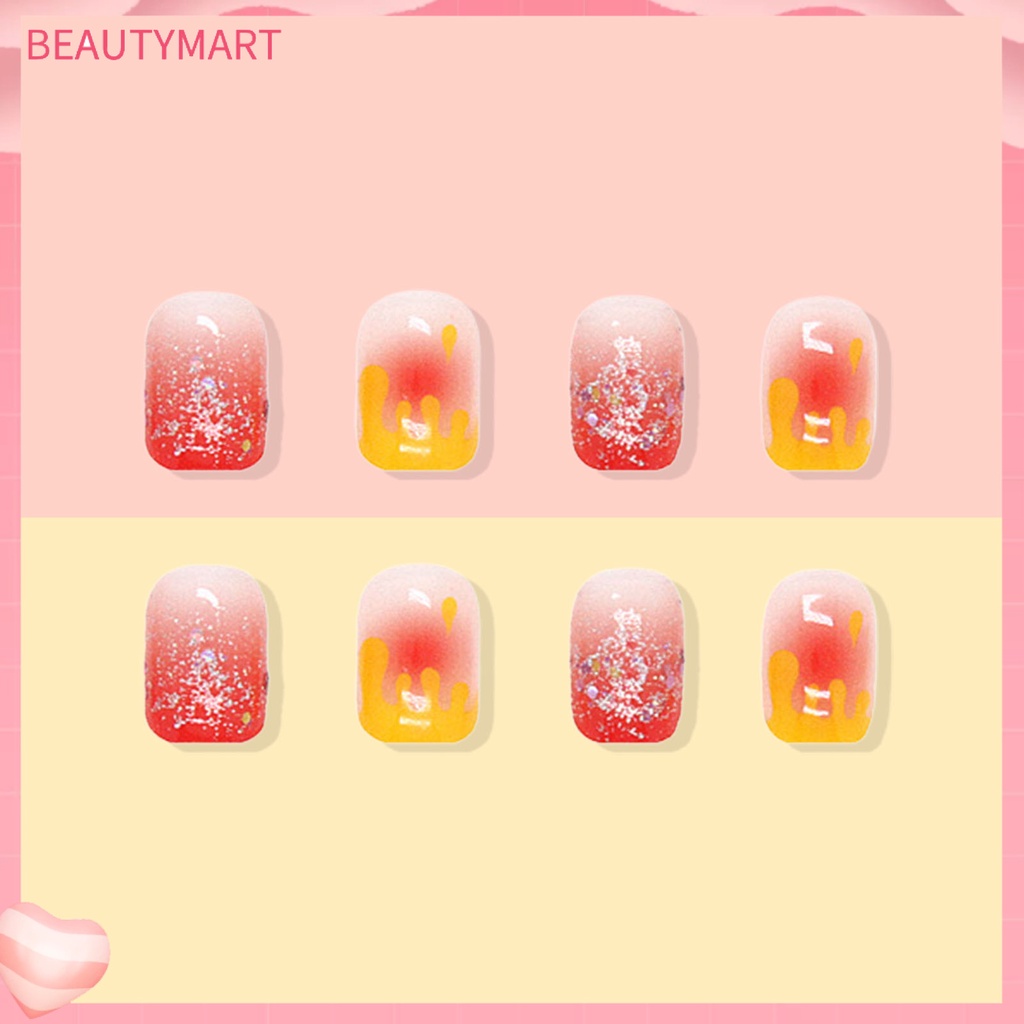 1 Bộ Móng Tay Giả Che Phủ Toàn Diện Chống Phai Màu Có Thể Tháo Rời Cho Salon