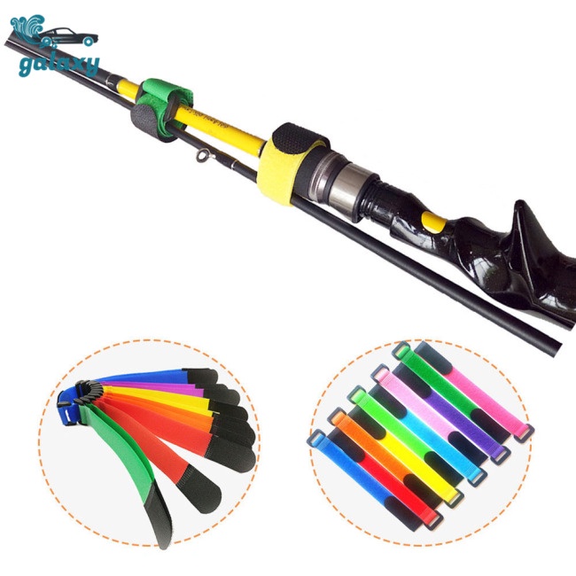 Galaxy Set 20 Dây Cột Cần Câu Cá 20cm Nhiều Màu Chống Trượt Có Thể Tái Sử Dụng