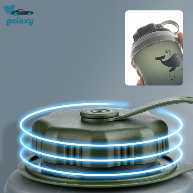 Bình Nước Thể Thao galaxy 750ml Bằng Tpu Mềm Thiết Kế Nhỏ Gọn Nhiều Màu Tùy Chọn