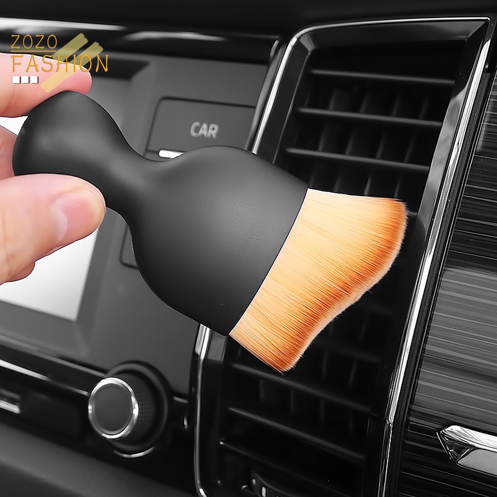 Chổi Quét Bụi Xe Hơi Siêu Mềm Mật Độ Cao Có Nắp Đậy Tiện Dụng