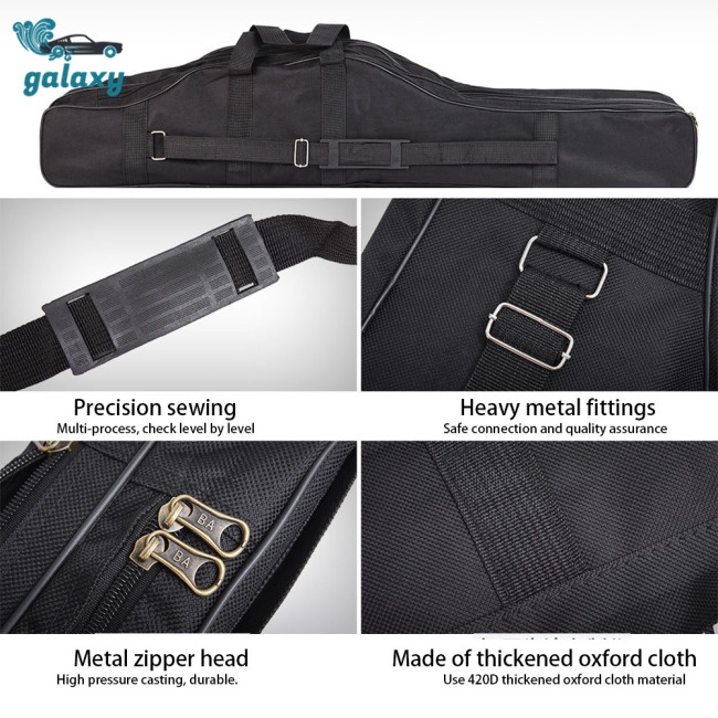Galaxy Túi Đựng Cần Câu Cá 420d Bằng Vải Oxford Chống Nước Gấp Gọn Được