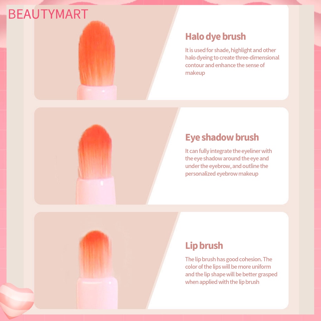 1 Bộ Cọ Trang Điểm Lông Mềm Chuyên Nghiệp Cho Salon Làm Đẹp