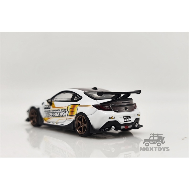 TARMAC WORKS Mô Hình Xe Hơi Toyota GR86 HKS HIPERMAX Cỡ 1 / 64