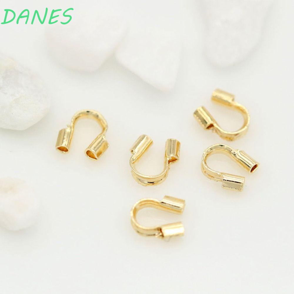 Set 10 Kẹp Nối Dây Điện Hình Chữ U Màu Bạc Bằng Hợp Kim Làm Thủ Công