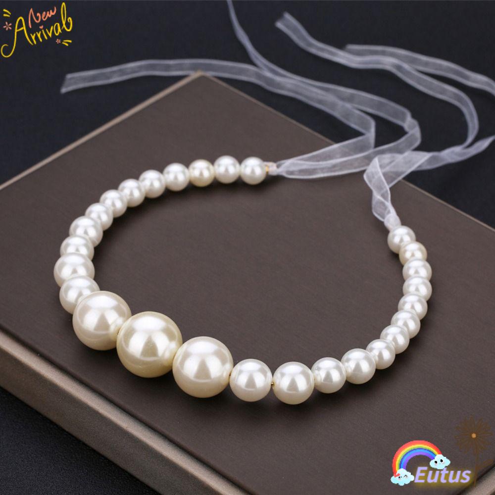 Băng Đô Cài Tóc Màu Trắng Ngà Cỡ Lớn Bảo Vệ Toàn Diện Cho Cô Dâu