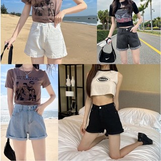 Sooc đi biển quần jean nữ ngắn quần short bò bigsize quần short quần ngắn nữ quần short bò đi biển nữ