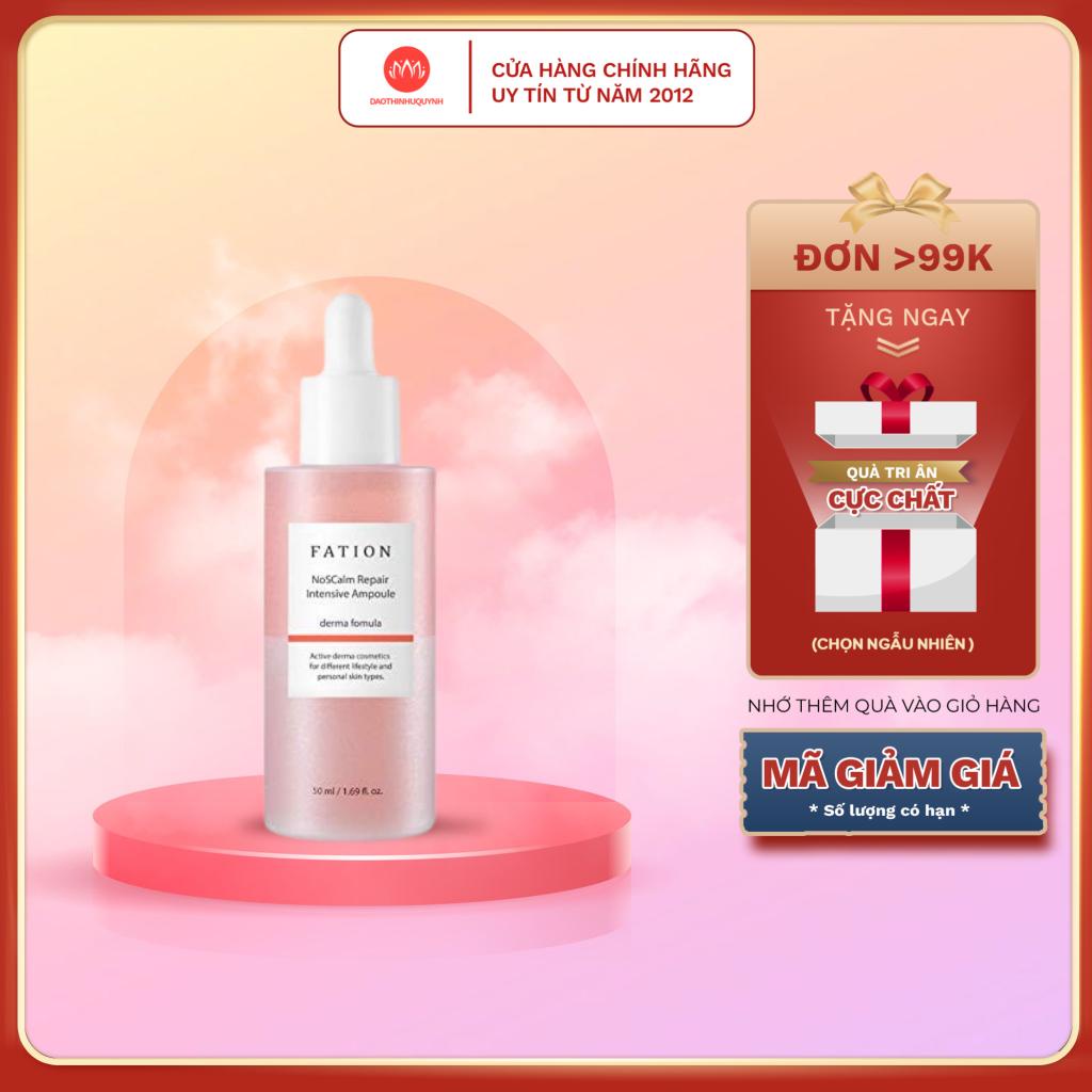 Tinh Chất Dưỡng Ẩm Phục Hồi Và Dưỡng Ẩm Sâu FATION NoSCalm Repair Intensive Ampoule 50ml