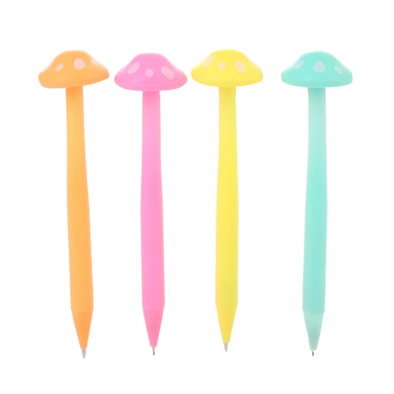 1 Bút Chì Cơ Ngòi 0.7mm Hình Nấm Hoạt Hình Dễ Thương