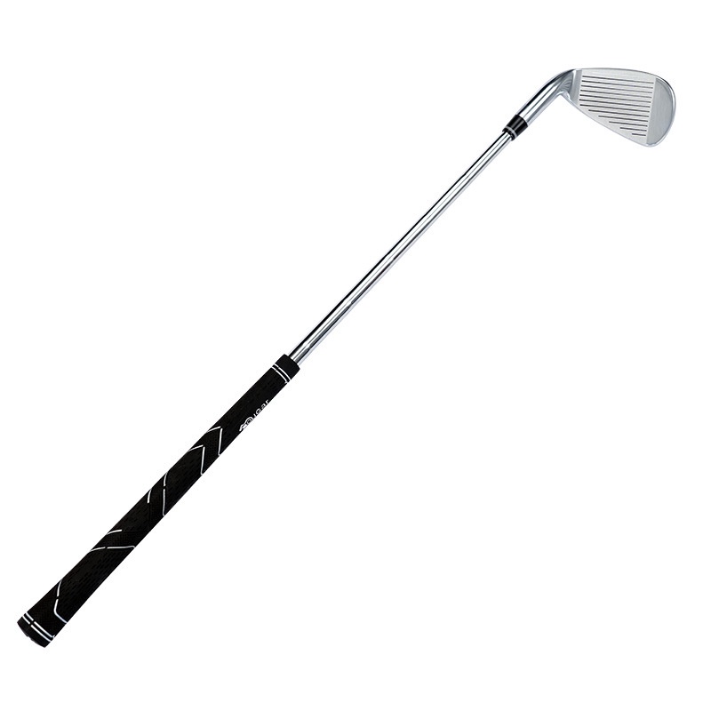 Golf số 7 Iron Golf Swing Practice Club Câu lạc bộ luyện tập trong nhà 62cm Thanh ngắn Cao su Tay cầm hợp kim kẽm Đầu crom Molypden Thép chỉnh sửa thân tay cầm Thanh sắt