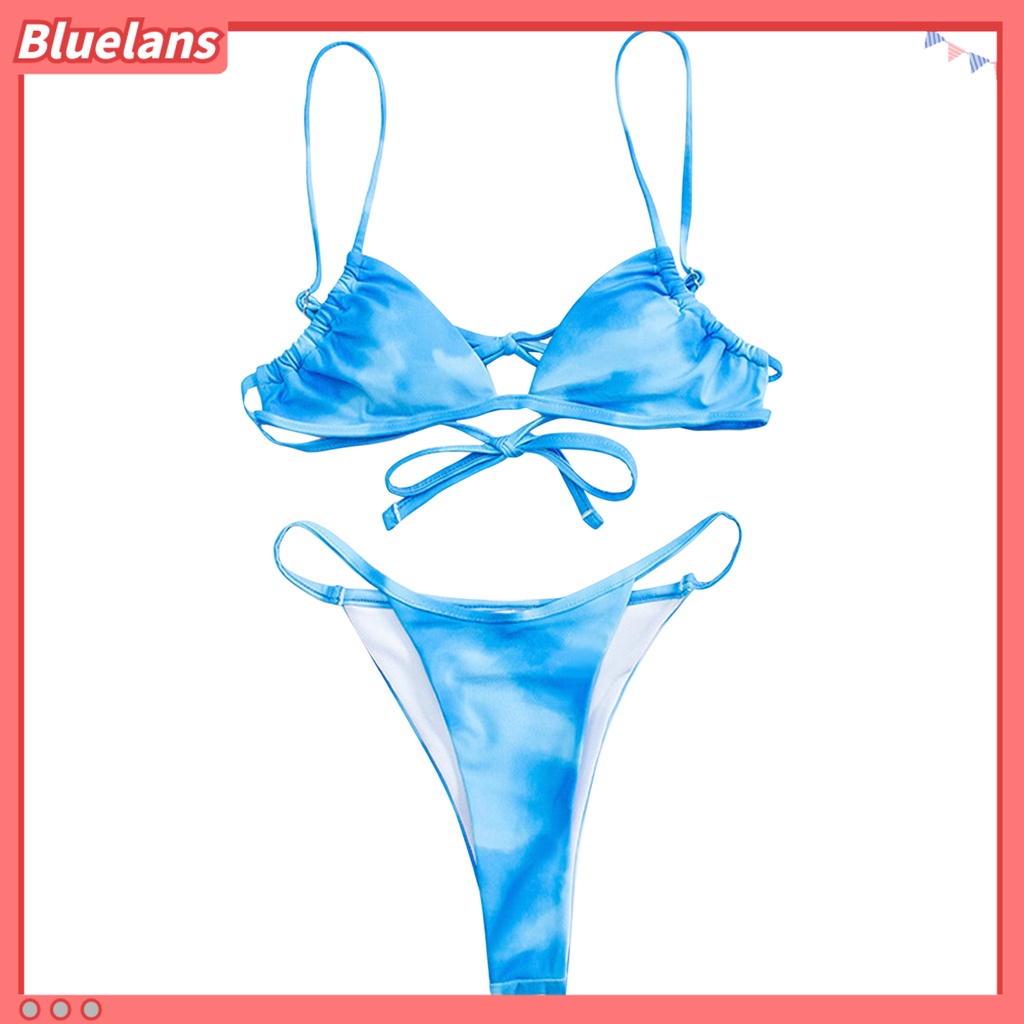 Bộ Đồ Bơi 2 Mảnh Màu Sắc Thời Trang Mùa Hè Cho Nữ