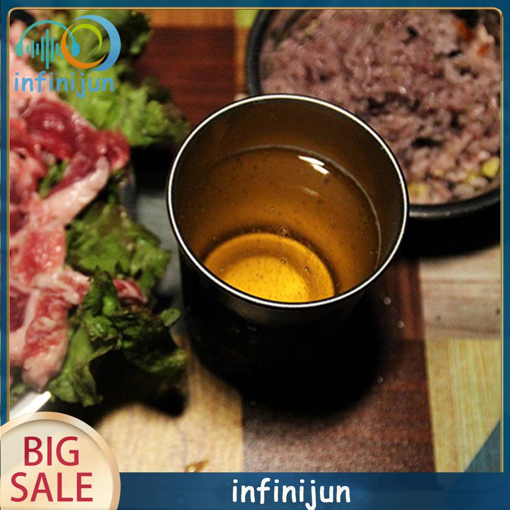 Bộ 4 Ly Uống Nước 350ml Bằng Thép Không Gỉ