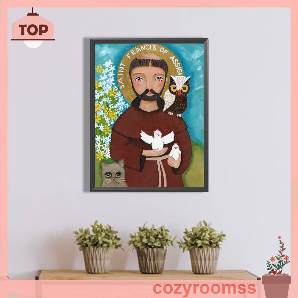 Tranh Đính Đá Kim Cương Toàn Bộ 5D DIY Hình Thánh Giá