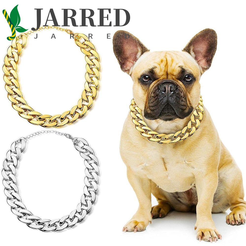 JARRED Vòng Cổ Thời Trang Không Phai Màu Cho Thú Cưng Chó Bull Nhỏ