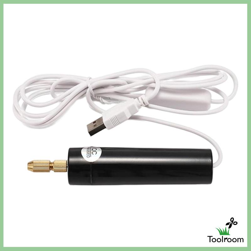 Máy Khoan Điện USB Cầm Tay Bằng Nhựa Resin Phong Cách A