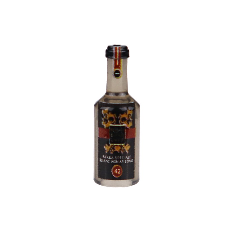 Alcohol Khối Đồ Chơi Xây Dựng Chai Rượu Vang Quà Tặng Cho Bé Trai Bé Gái Thành Phố