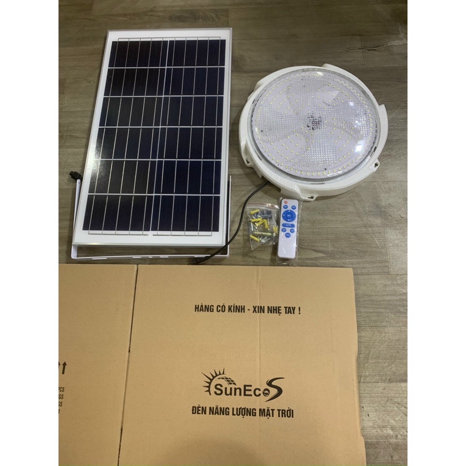 Đèn Ôp Trần Mái Hiên Năng Lượng Mặt Trời NHATPHONG OT01 200W - Hàng Chính Hãng - Chống Nước IP67