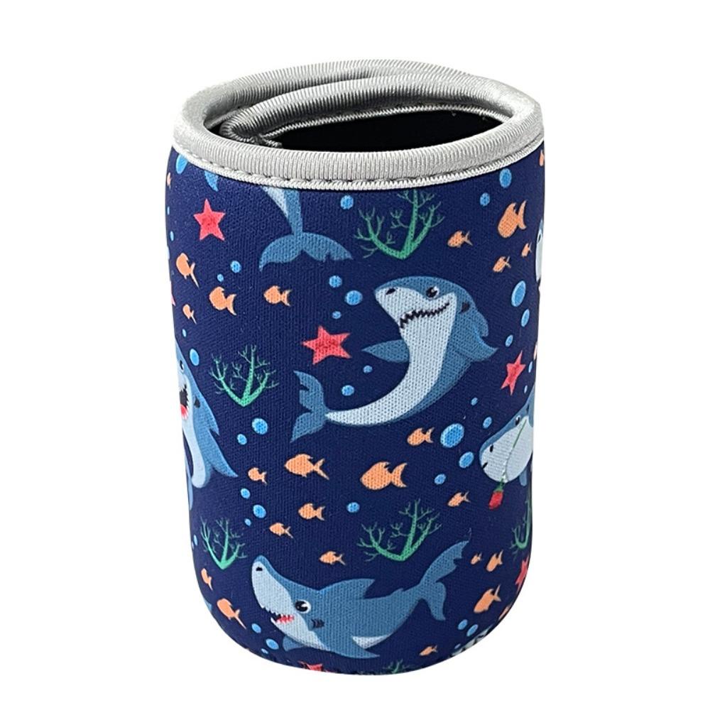 WONDER Vỏ Bọc Bình Sữa Cách Nhiệt Chống Bỏng Họa Tiết Hoạt Hình Dễ Thương