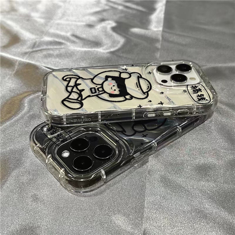 Ốp Điện Thoại Mềm Trong Suốt Hình Cô Gái Dễ Thương Cho Iphone14promax1312 / / 8ins7 / xr11plus Apple 1CDR