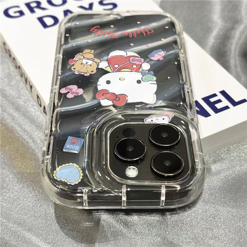 Ốp Điện Thoại Mềm Trong Suốt In Hình Gấu Hoạt Hình Dễ Thương Cho Iphone 7iphone14promax / 8 11 / xr / 1312