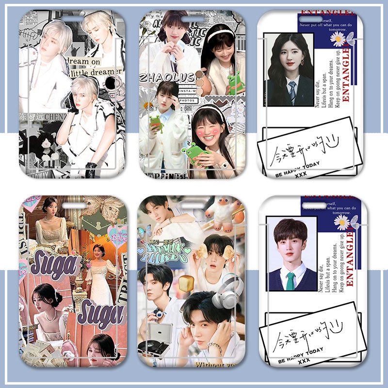 Vụng Trộm Không Thể Giấu   Trần Triết Viễn   Triệu Lộ Tư  Dây Đeo Thẻ Ngân Hàng / Thẻ ID Hình Băng Cát Xét Cho Học Sinh  Hidden Love     Zhao Lusi  Chen Zheyuan Đoàn Gia Hứa với Tang Trĩ