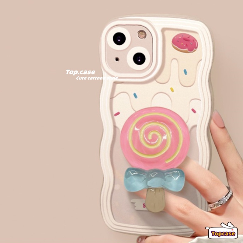 Ốp Điện Thoại Họa Tiết Hoạt Hình Kèm Giá Đỡ Cho Huawei Y9 Prime 2019 Y9s Y7A Nova Y70 Y90 9 7Pro 7SE 7 5T 6SE 4e 3i 3e Honor 8X