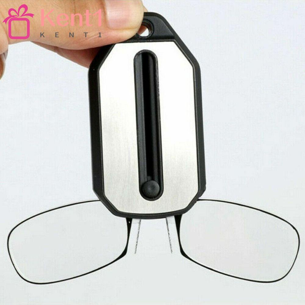 KENT1 Kính Đọc Sách Phóng Đại Không Gọng Có Móc Khóa Unisex