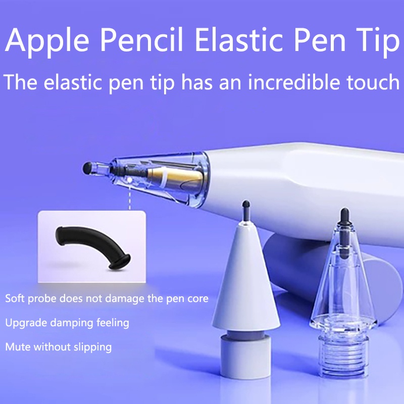 Đầu Thay Thế Cho Bút Cảm Ứng apple pencil 1 / 2 ipad 1 / 2 Chất Lượng Cao