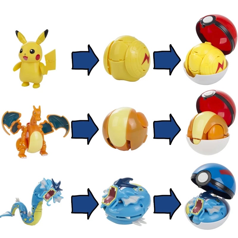 Bộ Đồ Chơi Bóng pokemon Biến Hình Có Thể Cửa Hàng Vào Quả Bóng pokemon