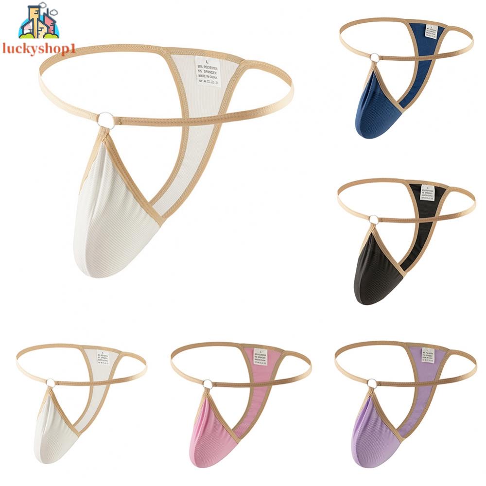 Quần Lót Lưng Thấp Mềm Mại Co Giãn Màu Sắc Đơn Giản