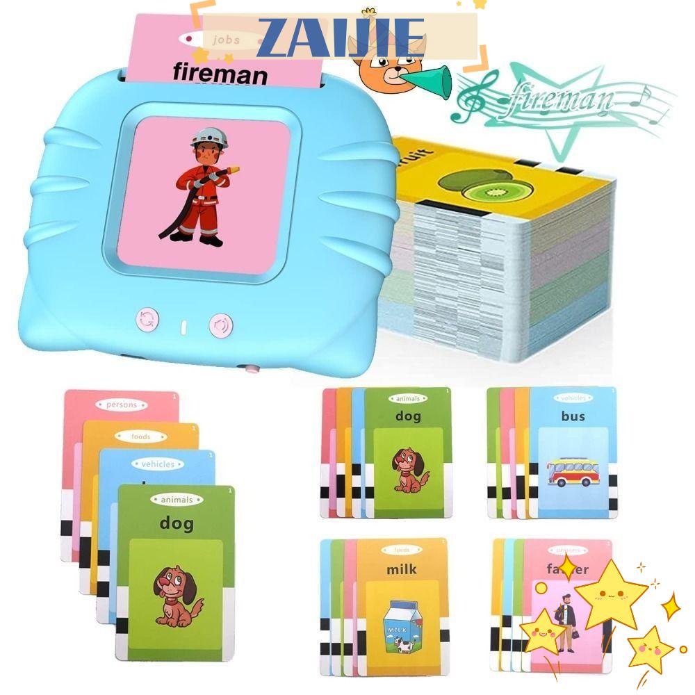 ZAIJIE24 Bộ Thẻ Âm Thanh Vui Nhộn Dành Cho Trẻ Mẫu Giáo