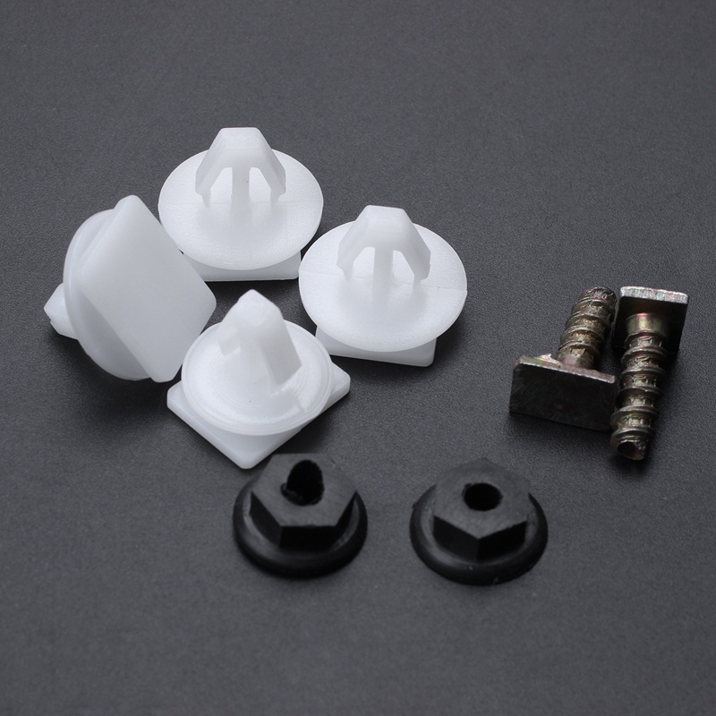 Set 8 Ốc Vít Nhựa Kim Loại Cho Vauxhall Corsa C