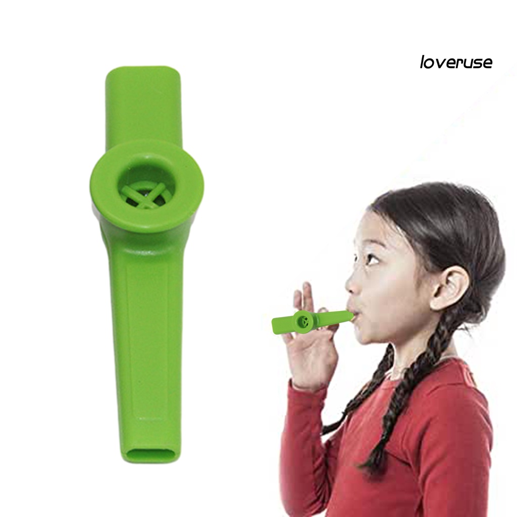 Đồ Chơi Nhạc Cụ Kazoo Nhiều Màu Sắc Tươi Sáng Không Gây Đau Tay Mắt Cho Trẻ Em