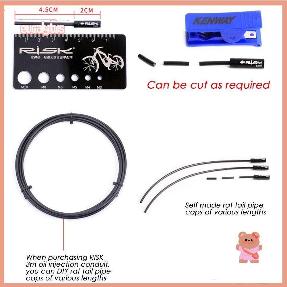 EUTUS Vỏ Bọc Chống Bụi Cho Dây Cáp Xe Đạp