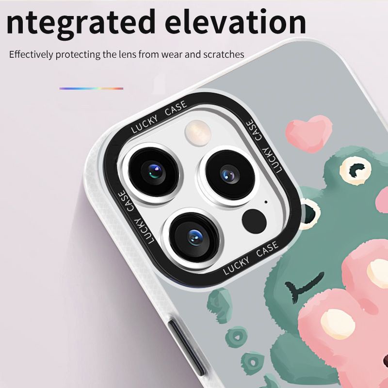 Ốp Điện Thoại Imd In Hình Động Vật Màu Laser Cho Iphonexr128Plus 1314