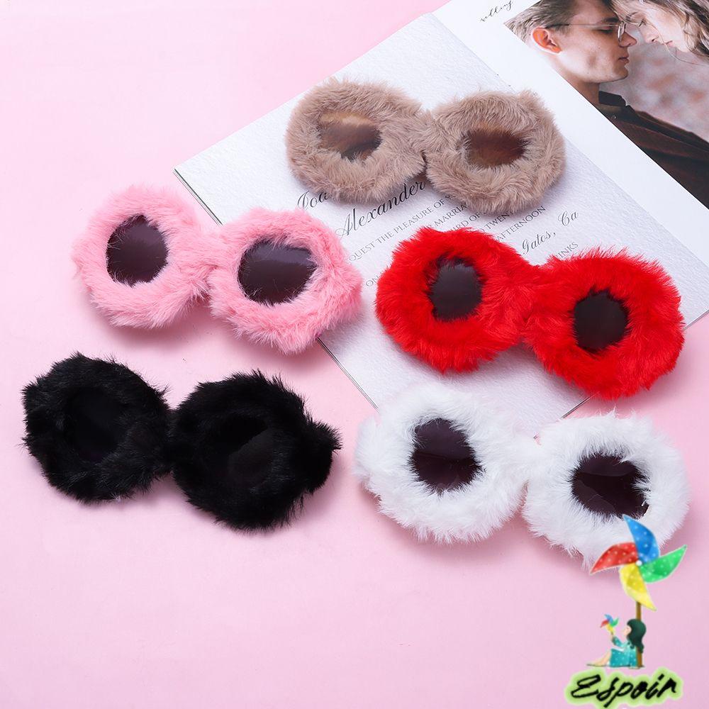 ESPO Kính Mát Gọng Tròn Kardashan Phong Cách Punk Thời Trang Cho Nữ