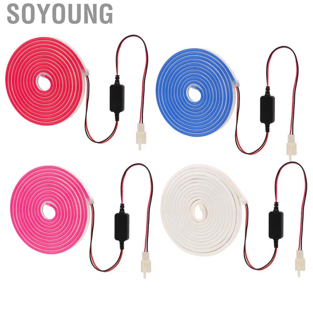 Soyoung Front Trunk Frunk  Surround Lighting Strip Kits Replacement for Tesla Model S X 2012 2013 2014 2015 2016 2017 2018 2019-2022